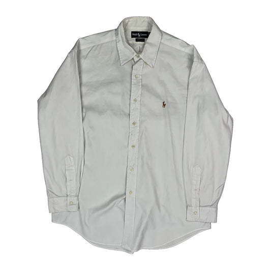 Ralph Lauren Shirt - Large White Cotton
