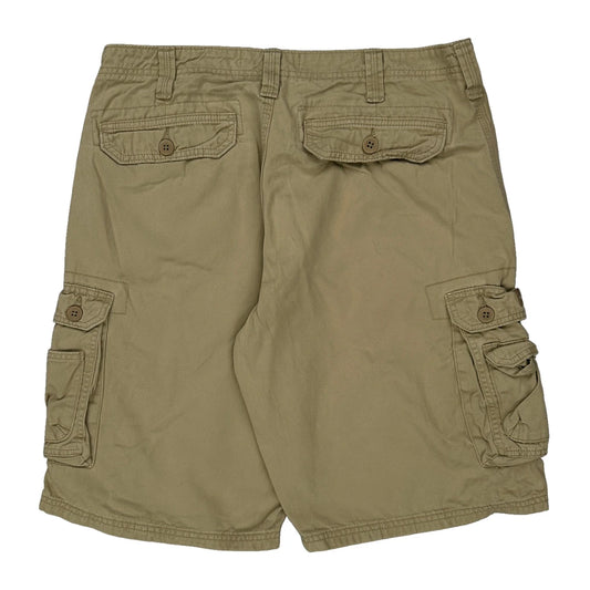 Lee Cargo Shorts - 34W 9L Khaki Cotton
