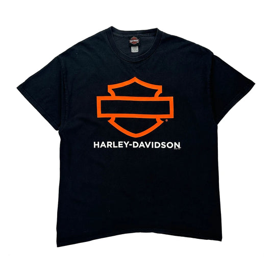 Harley-Heaven Australia Harley Davidson Graphic T-Shirt - XL Black Cotton