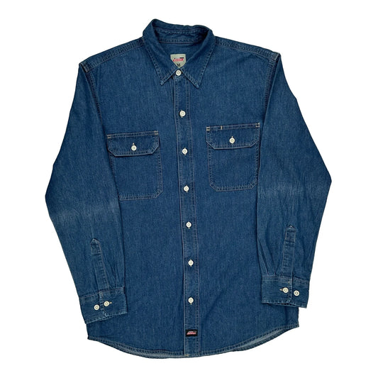 Dickies Denim Shirt - Medium Blue Cotton