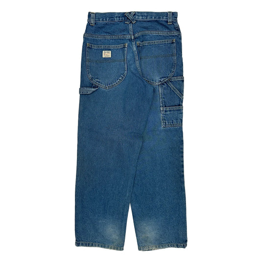 Old Navy Carpenter Jeans - 28W 30L Blue Cotton