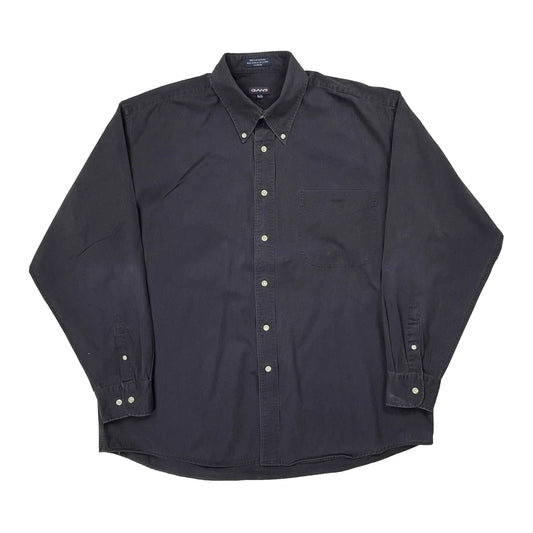 Vintage Gant Shirt - XL Navy Cotton