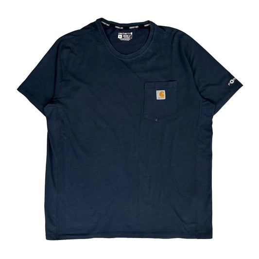 Carhartt T-Shirt - XL Navy Cotton