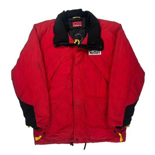 Marlboro Oversized Puffer - Medium Black Polyester