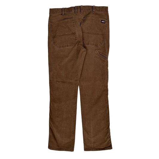 Dickies Cord Pants - 32W 31L Brown Cotton