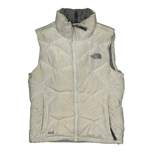 The North Face Vest - Small White Down
