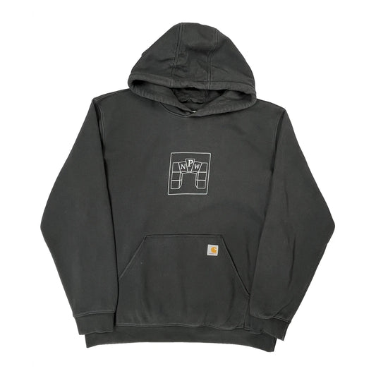 Vintage Carhartt Hoodie - XL Black Cotton