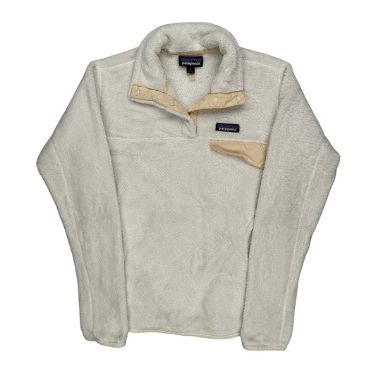 Patagonia Fleece - Medium Cream Polyester