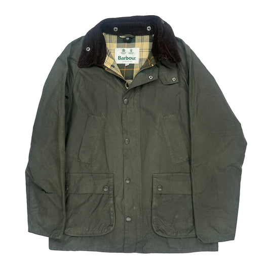 Barbour Wax Jacket - Medium Green Cotton