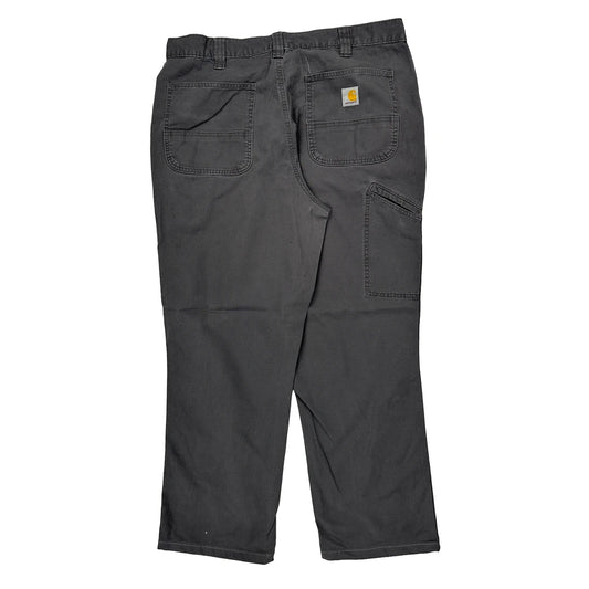 Carhartt Carpenter Trousers - 36W 29L Grey Cotton