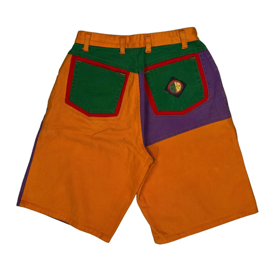 Unbranded Graphic Shorts - 28″ Waist Red Cotton