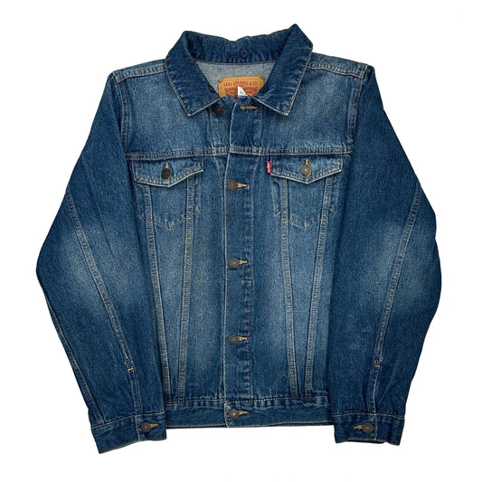 Levis Denim Jacket - Large Blue Cotton