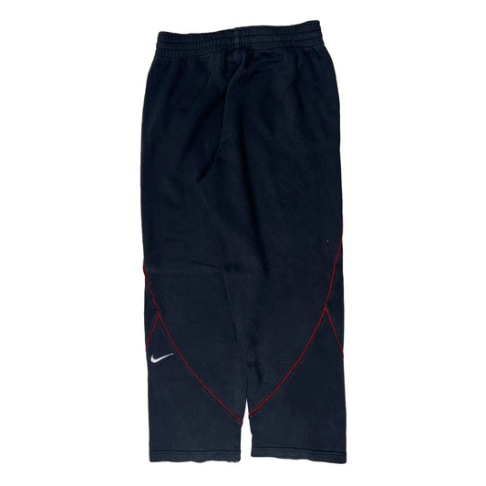 Vintage Nike Joggers - Medium Black Cotton Blend