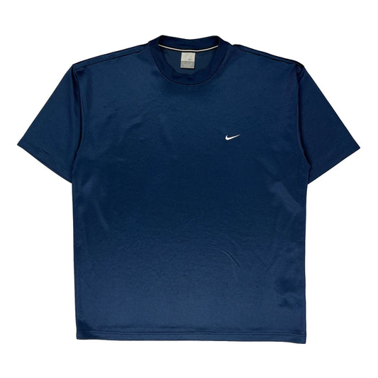 Nike T-Shirt - XL Blue Polyester