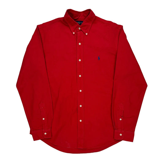 Ralph Lauren Shirt - Large Red Cotton