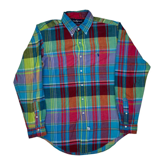 Ralph Lauren Checked Shirt - Large Multicoloured Cotton