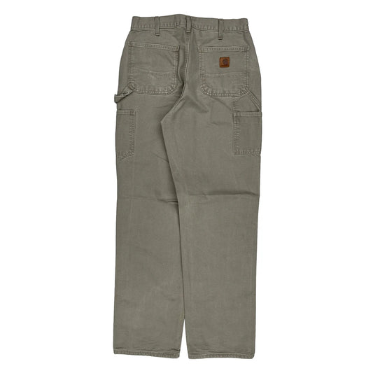 Carhartt Carpenter Trousers - 31W 36L Grey Cotton