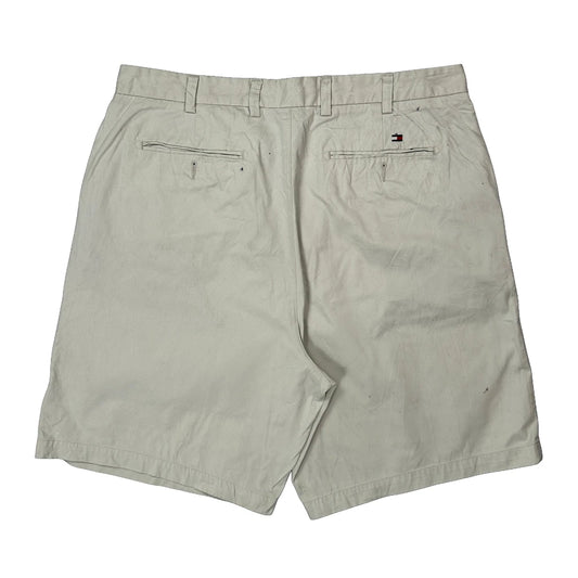 Tommy Hilfiger Chino Shorts - 38W 9L White Cotton