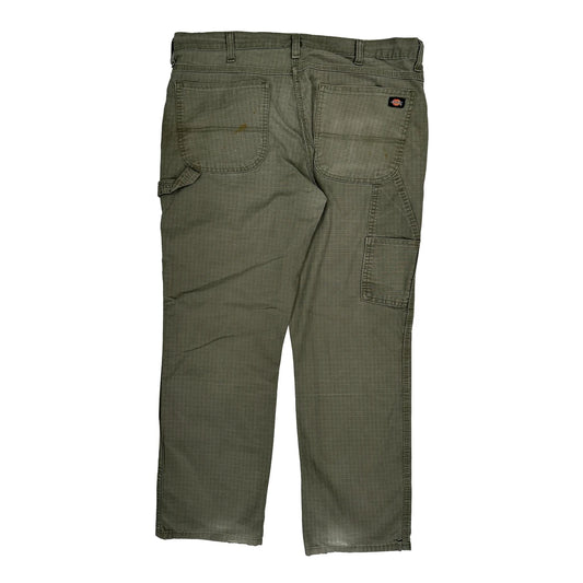 Dickies Cargo Cargo Trousers - 38W 30L Green Cotton