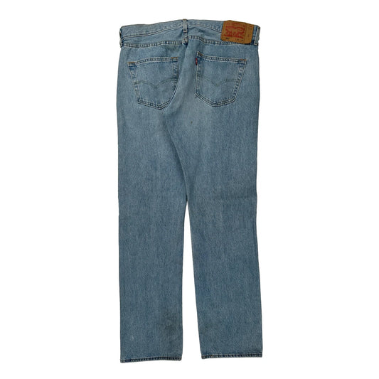501 Levis Jeans - 33W 31L Light Wash Cotton