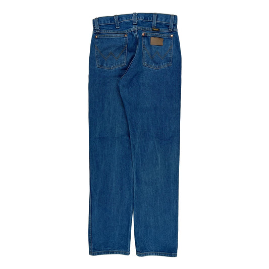 Wrangler Jeans - 29W 34L Blue Cotton