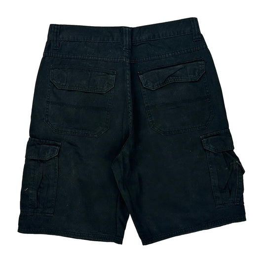 Unbranded Cargo Shorts - 34W 9L Black Cotton