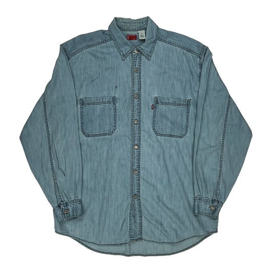 Levis Denim Shirt - Medium Light Wash Cotton