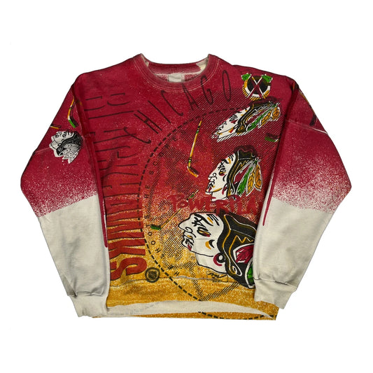 Chicago Blackhawks Nhl Sweatshirt - XL Red Cotton