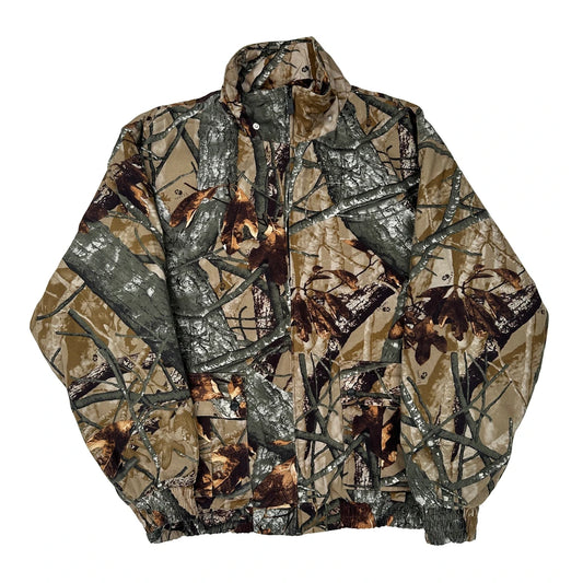 Outfitters Ridge Camo Jacket - Large Camo Cotton