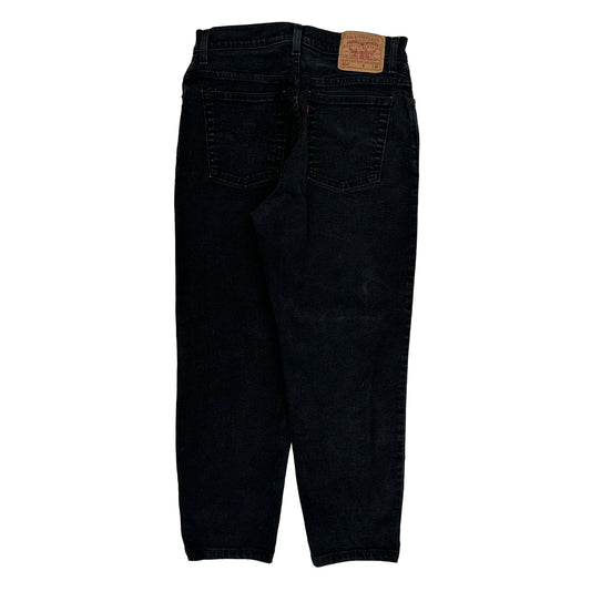 Made In Brazil Levis 550 Jeans - 30W UK 12 Black Cotton