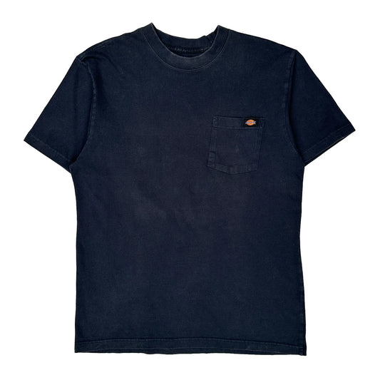 Dickies T-Shirt - Large Black Cotton