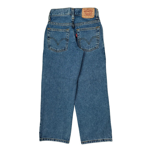 Vintage Age 9 Levis Slim Jeans - Small Blue Cotton