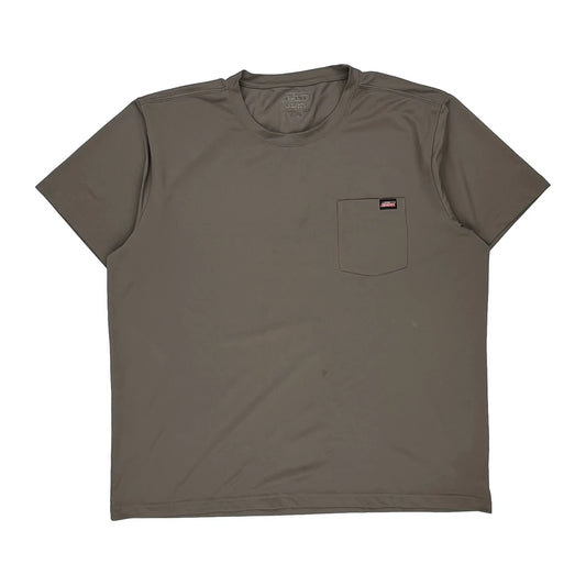 Dickies T-Shirt - 2XL Grey Polyester