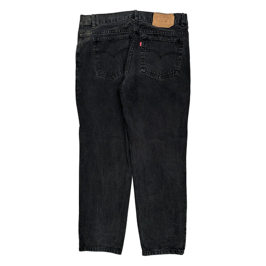 501 Levis Jeans - 35W 30L Black Cotton