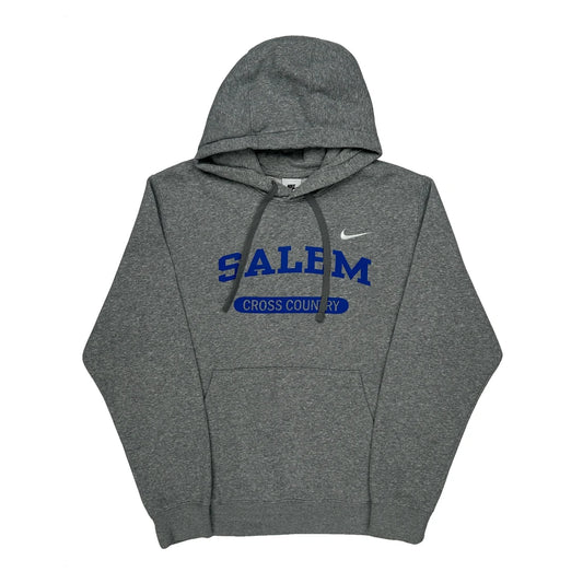 Vintage Salem Cross Country Nike College Hoodie - Small Grey Cotton