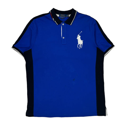 Polo By Ralph Lauren Polo Shirt - Large Blue Cotton