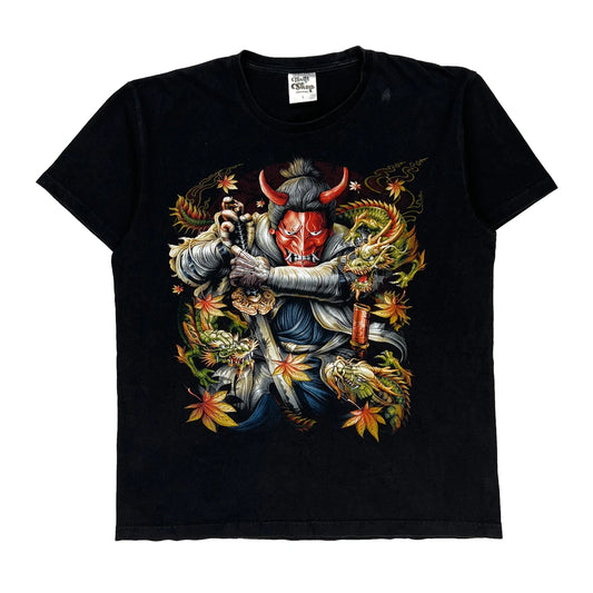 Thrift Shop Graphic T-Shirt - Large Black Cotton