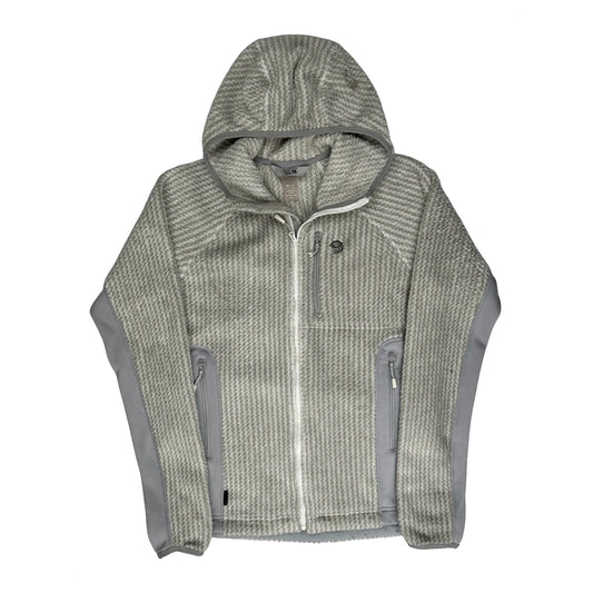 Mountain Hard Wear Fleece Jacket - Medium Grey Polyester