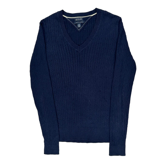 Tommy Hilfiger Jumper - Small Navy Cotton