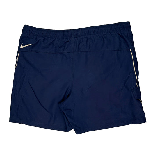 Nike Sport Shorts - Large Navy Polyester