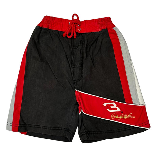Age 6 Chase Authentics Nascar Sport Shorts - Small Black Cotton Blend