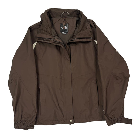 The North Face Waterproof Jacket - Medium Brown Polyester