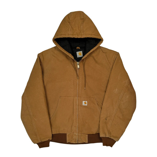 Vintage Carhartt Jacket - XL Brown Cotton
