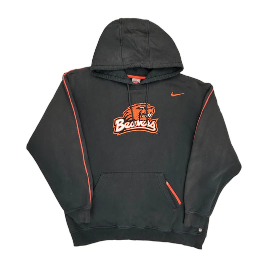 Oregon State Beavers Nike College Hoodie - XL Black Cotton