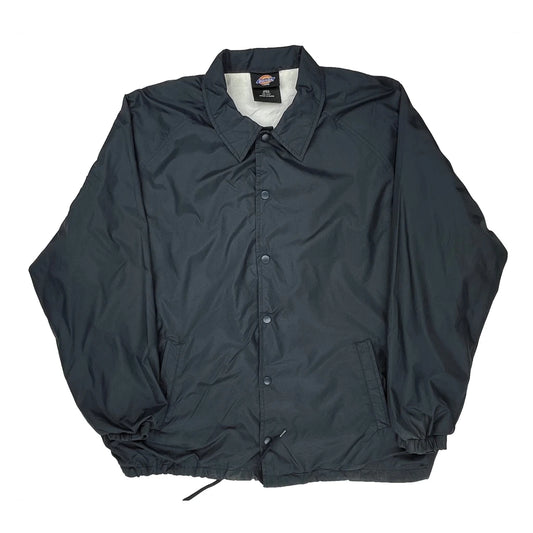 Dickies Windbreaker - Large Black Polyester