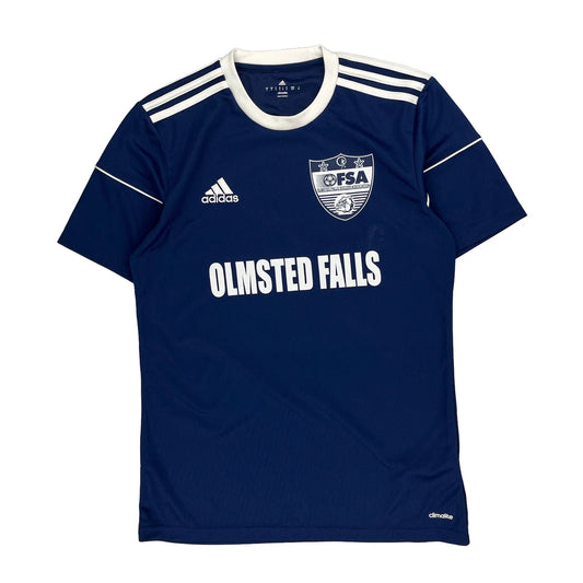 Olmsted Falls Soccer Association Adidas Football Jersey - Small Blue Polyester