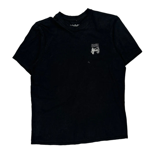 Ac/Dc Band T-Shirt - Large Black Cotton