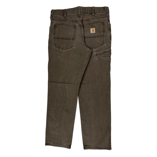 Carhartt Carpenter Trousers - 32W 32L Brown Cotton