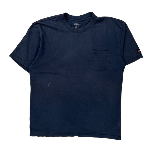 Dickies T-Shirt - XL Navy Cotton