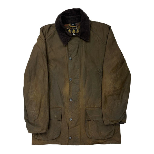 Barbour Wax Jacket - Medium Brown Cotton